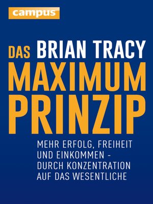 cover image of Das Maximum-Prinzip